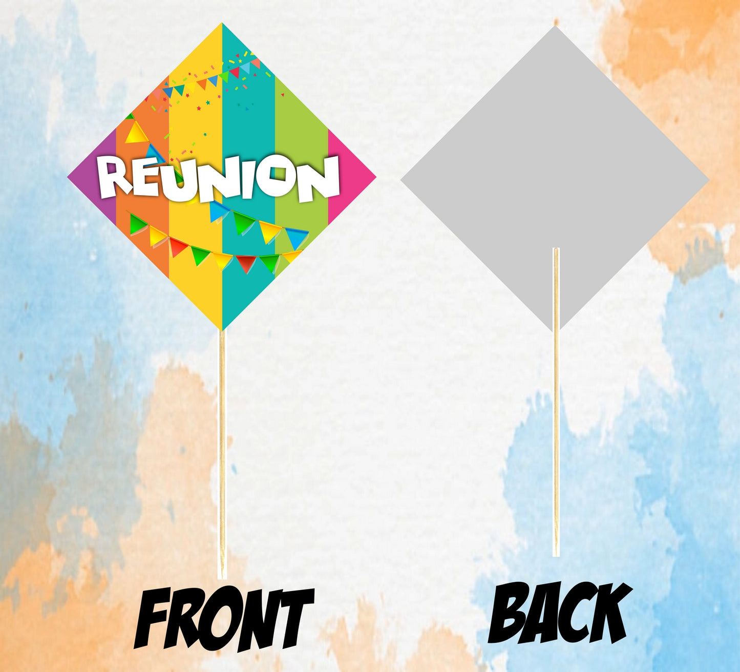 Reunion Photo Booth Party Props College School Reunion Theme Party Decoration Photo Booth Party Item for Adults and Kids (Pack of 10)…