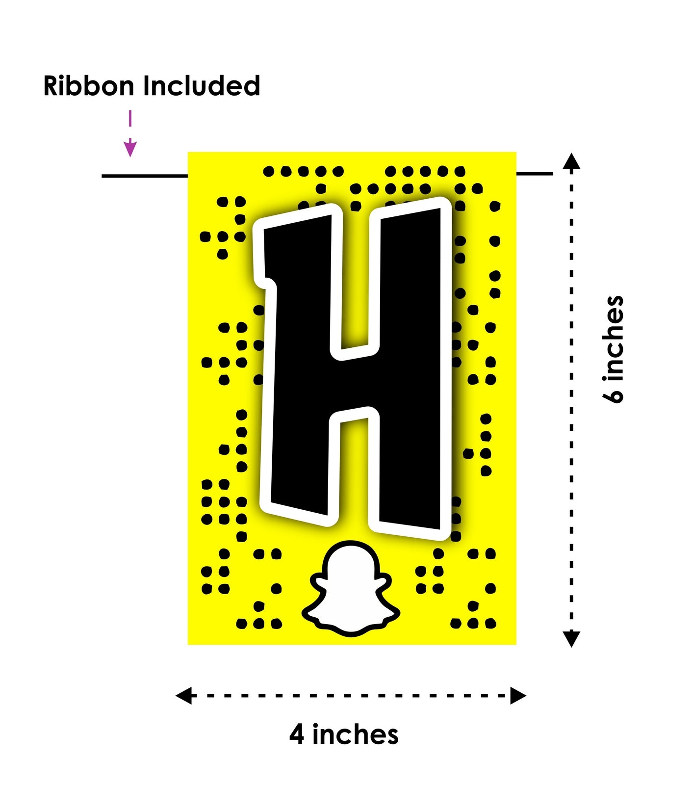 Snapchat Theme Happy Birthday Decoration Hanging and Banner for Photo Shoot Backdrop and Theme Party