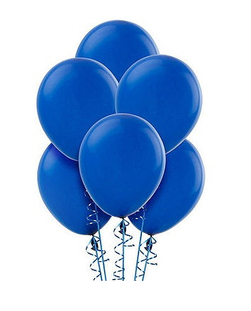 Dark Blue Balloon Pack of 25 for birthday decoration, Anniversary Weddings Engagement, Baby Shower, New Year decoration, Theme Party balloons