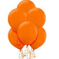 Orange Balloon Pack of 25 for birthday decoration, Anniversary Weddings Engagement, Baby Shower, New Year decoration, Theme Party balloons